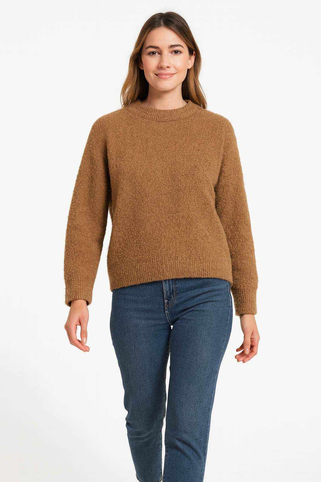 Primark Cares Camel Teddy Jumper 2XS UK 4–6 – C22