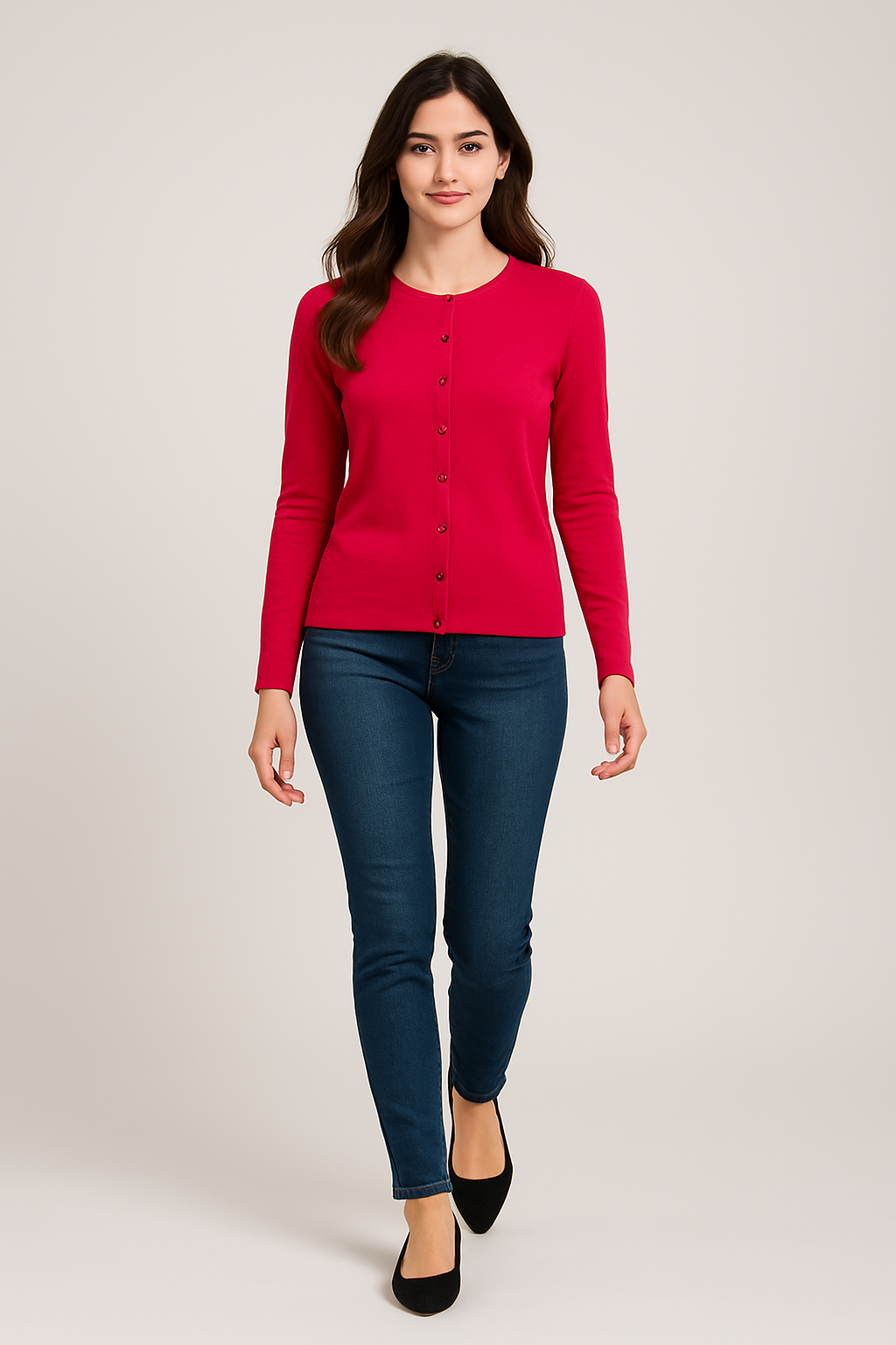 M&S Collection Hot Pink Cardigan UK 12