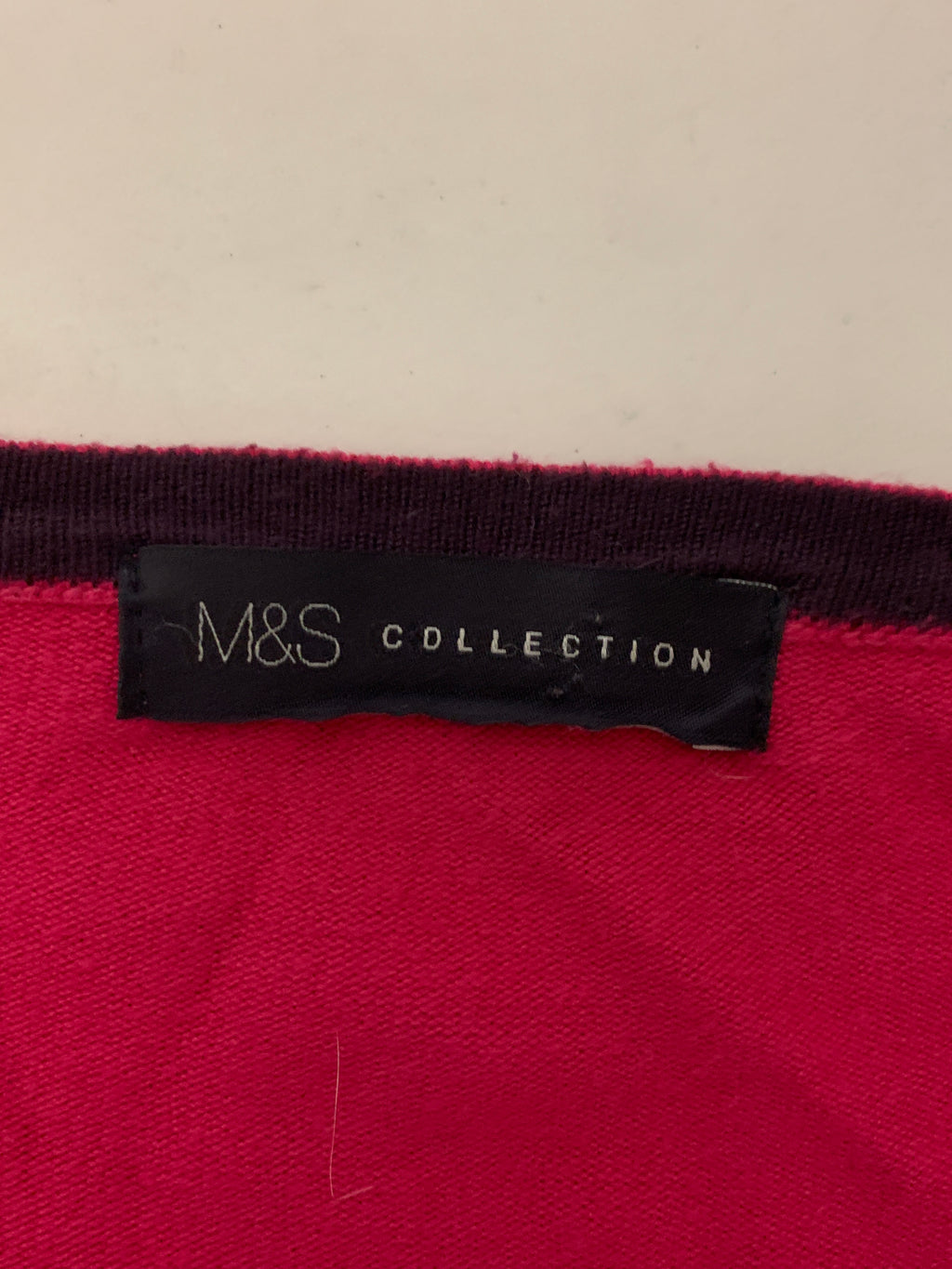 M&S Collection Hot Pink Cardigan UK 12