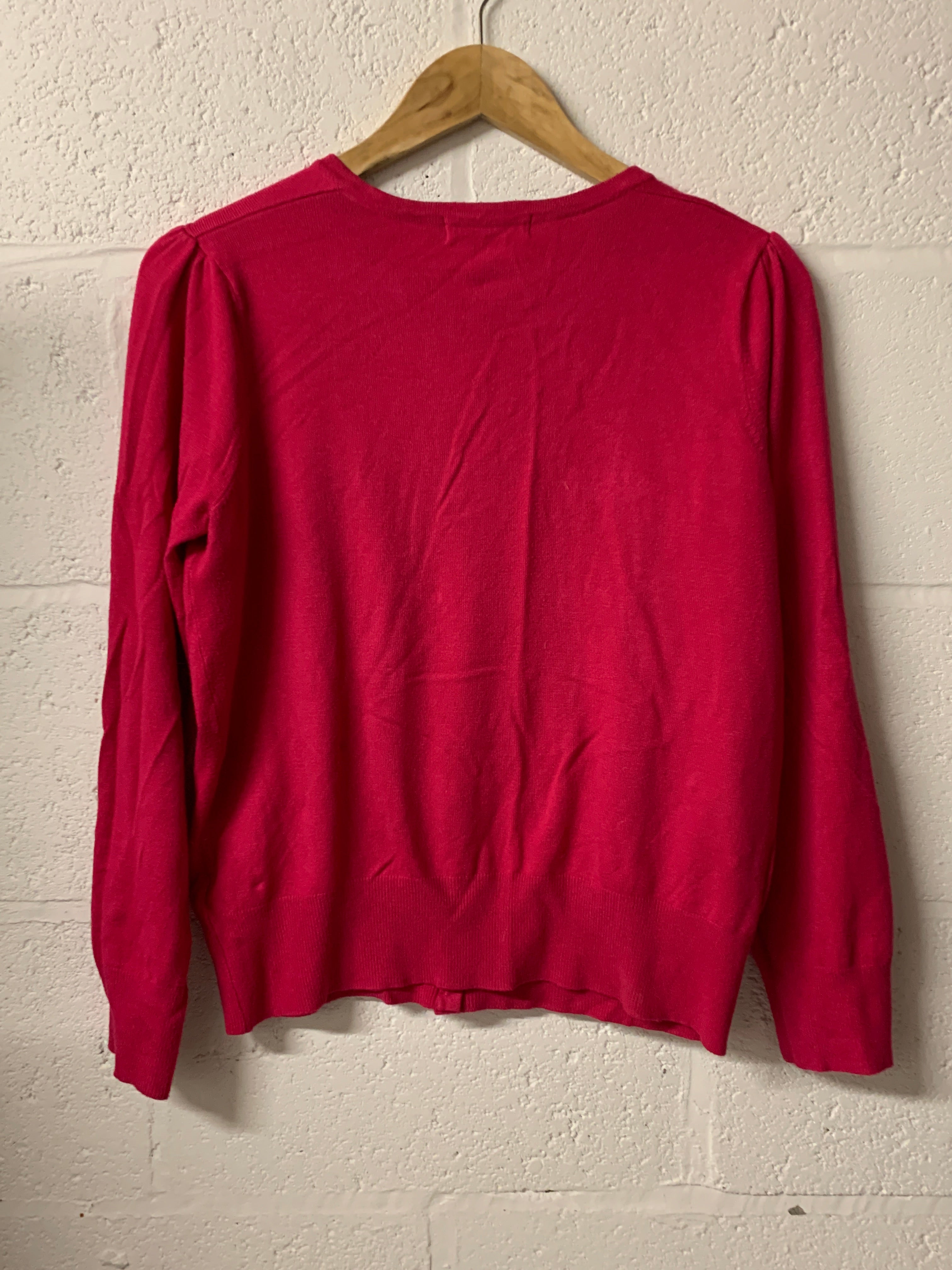 M&S Collection Hot Pink Cardigan UK 12