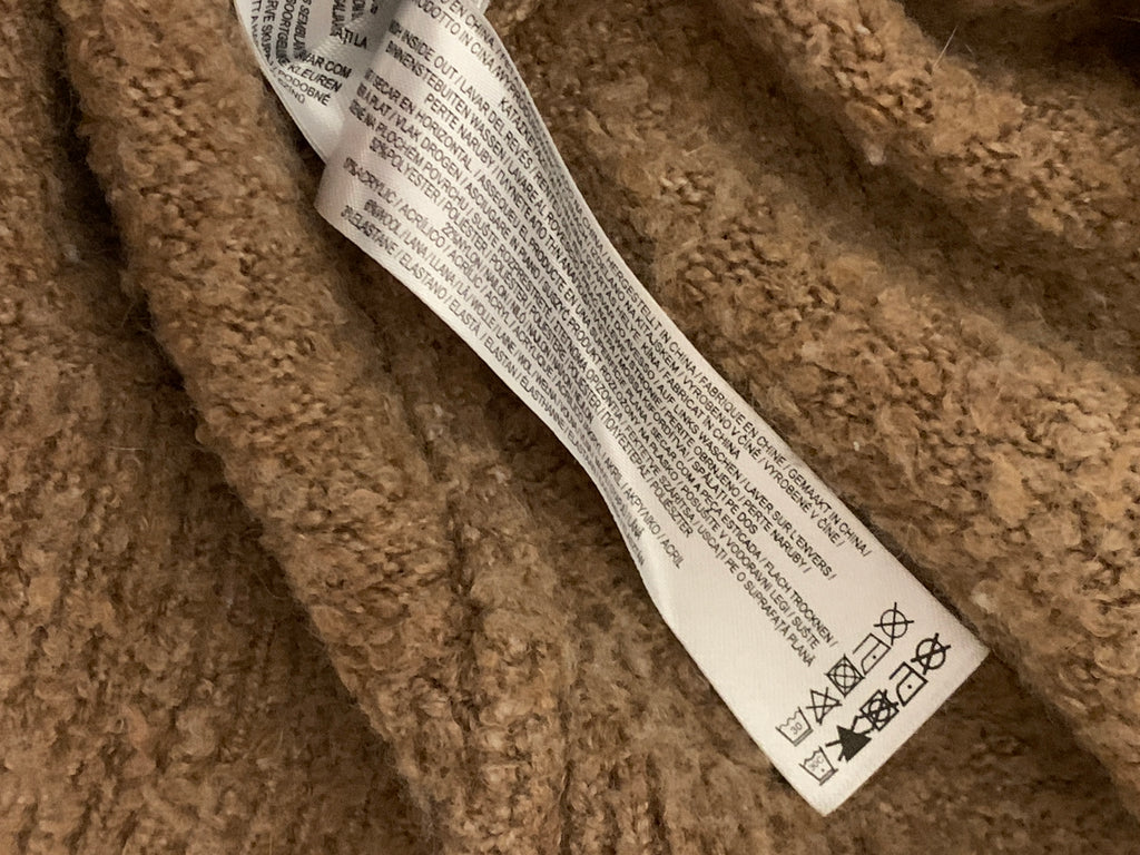 Primark Cares Camel Teddy Jumper 2XS UK 4–6 – C22