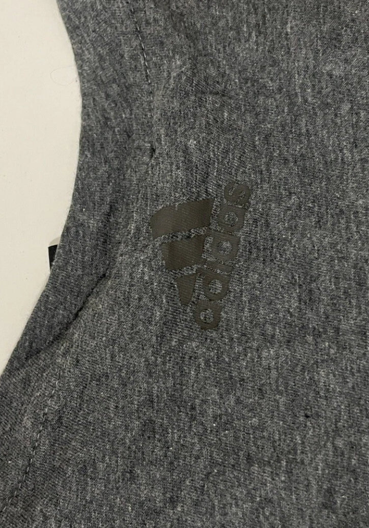 adidas Women’s Grey Logo T-Shirt UK 8–10 Small