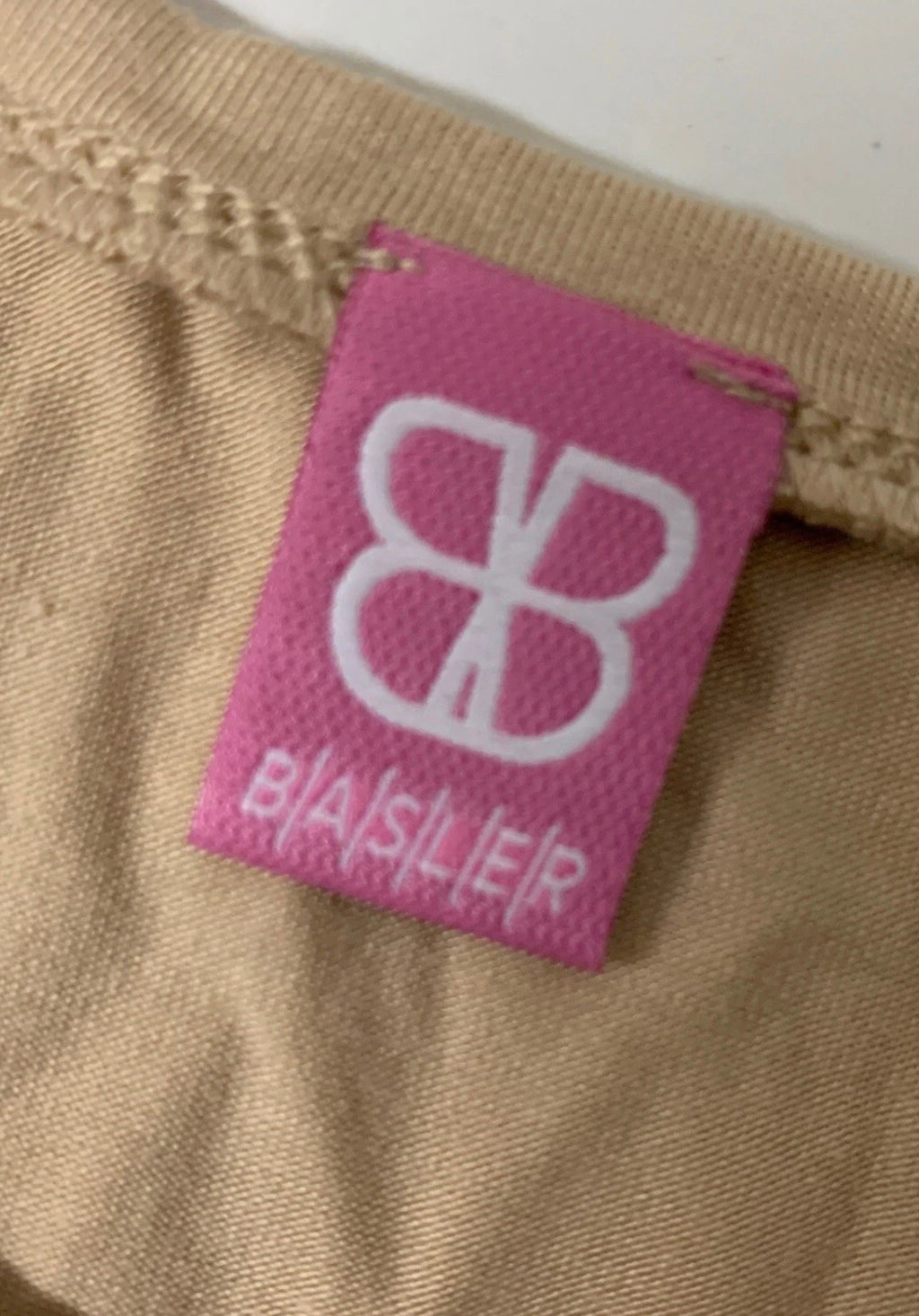 Basler Nude Long Sleeve Embellished Jersey Top | Rhinestone Burst Design UK 12