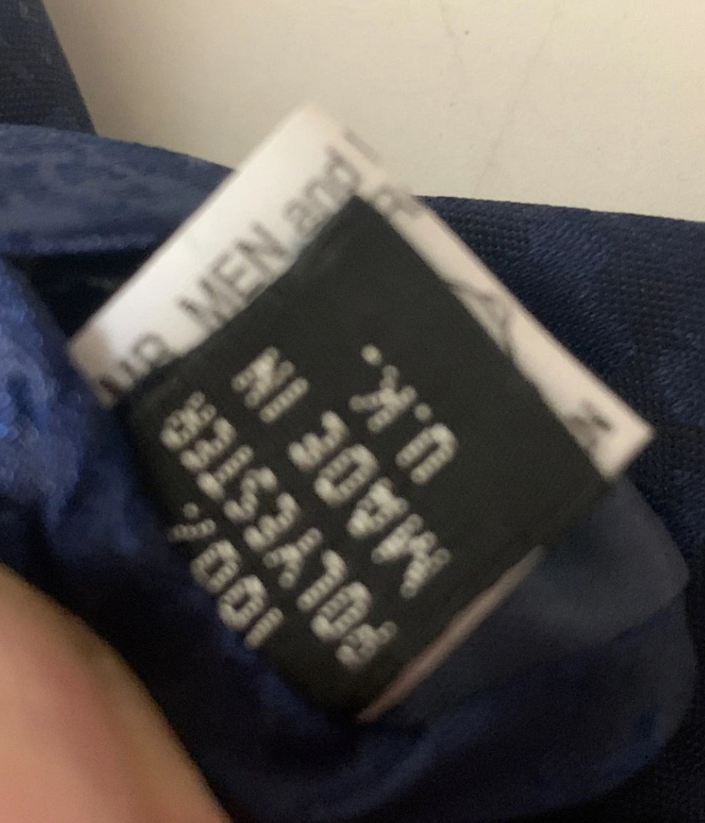 Vintage Debenhams Mr Men “Mr Funny” Novelty Tie Navy – Made in UK