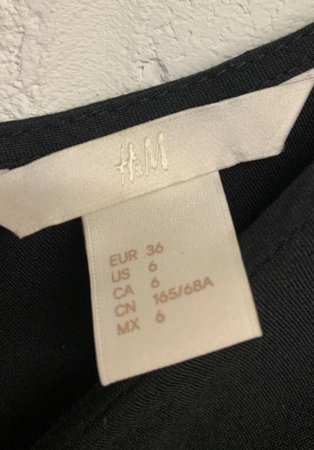 H&M Black Cami Jumpsuit – UK 8 (EUR 36)