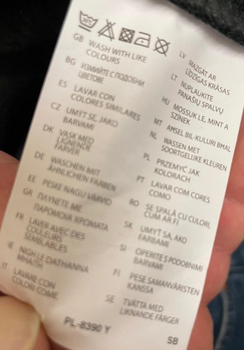 AWDis Varsity Jacket Black Grey Snap Button College Jacket Size S