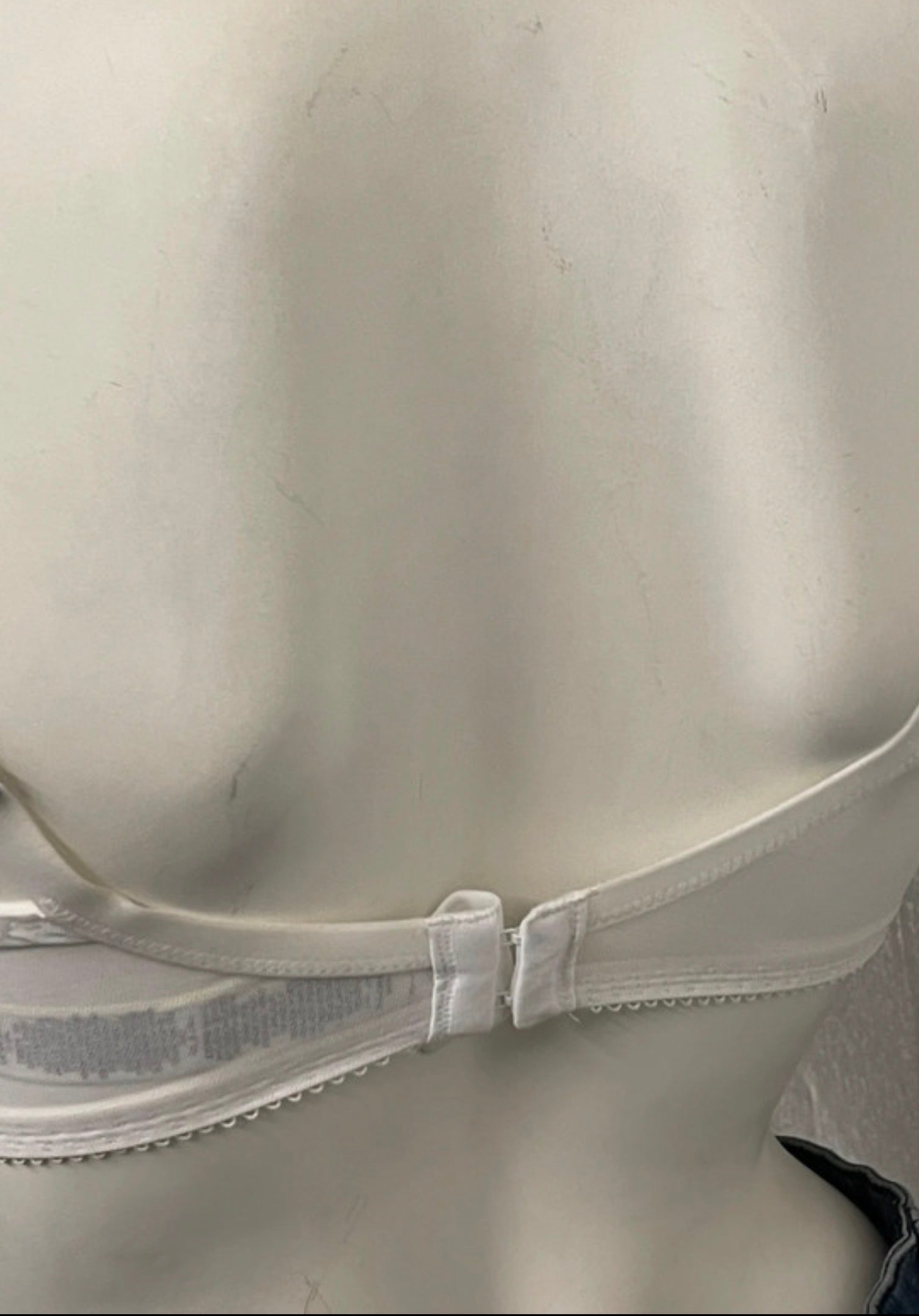 M&S White Lace Underwired Bra 32DD (70E) Floral