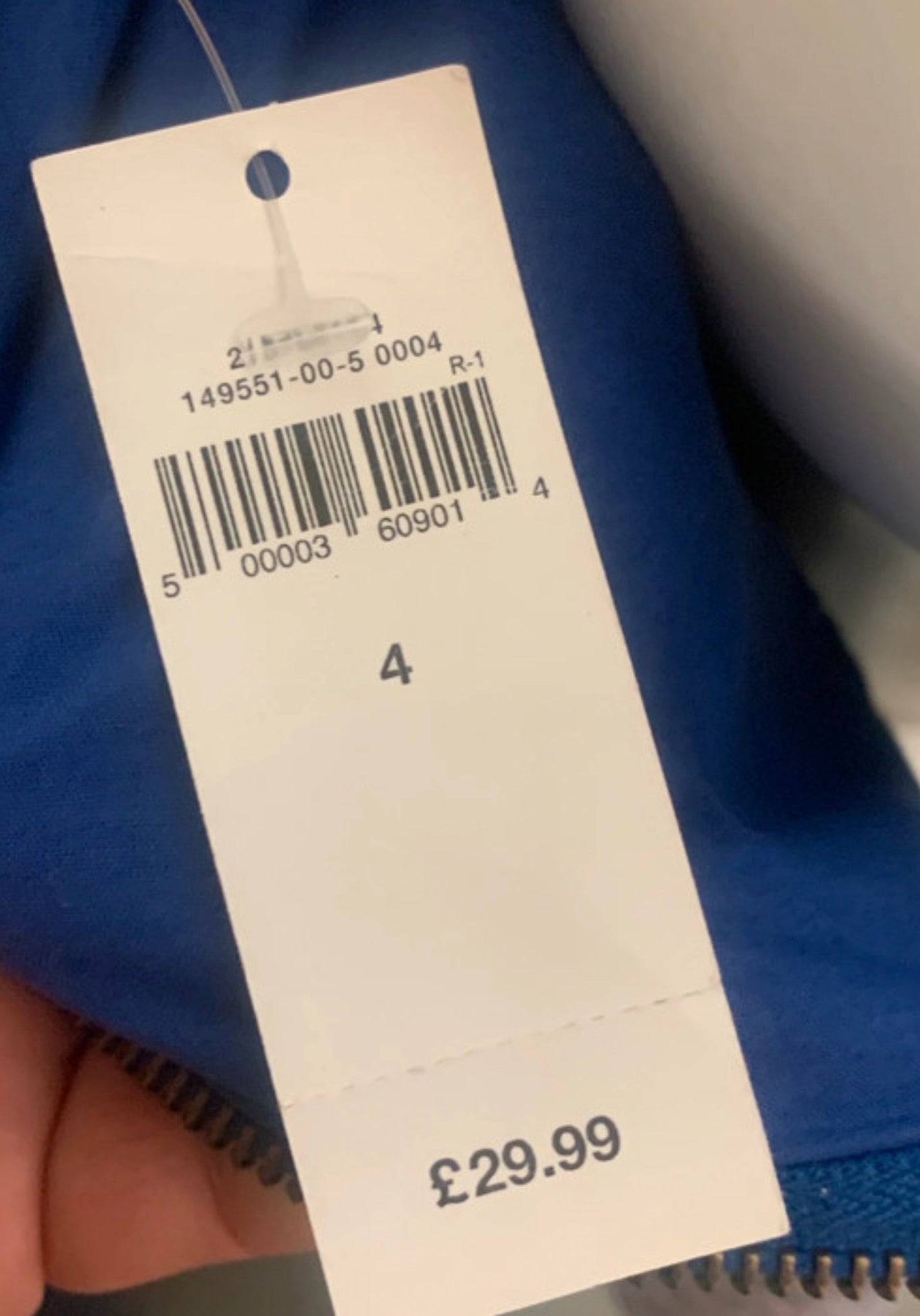 GAP UK 8 Blue & Coral Chevron Stripe Mini Skirt (US 4 / EU 36)